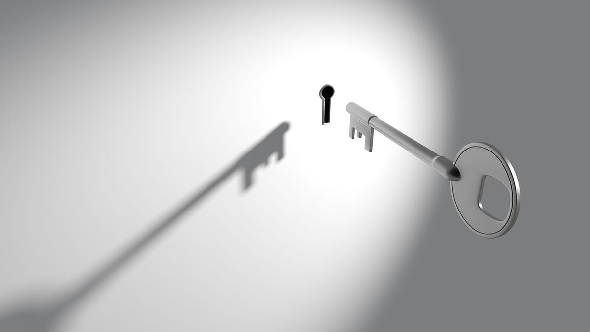 floating key and lock